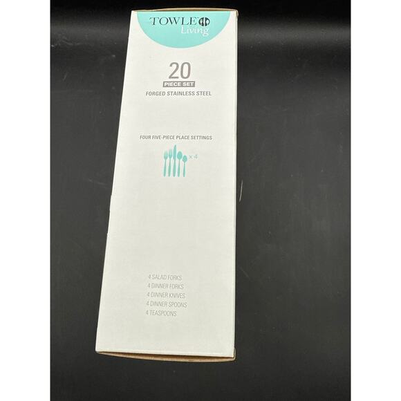 Towle  Living- Stainless Steel Silverware Set - New in Package - Picture 3 of 4